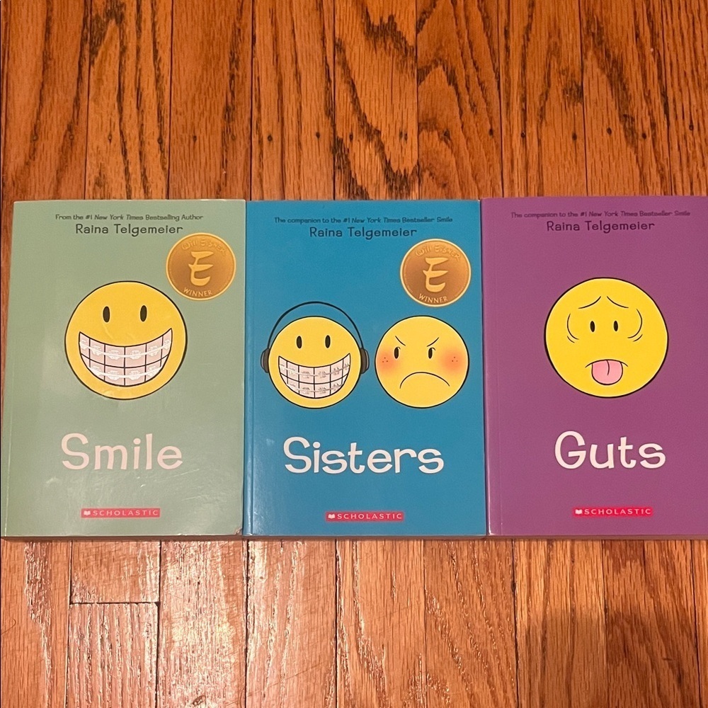 Smile, Sisters, and Guts by Raina Telegemeir